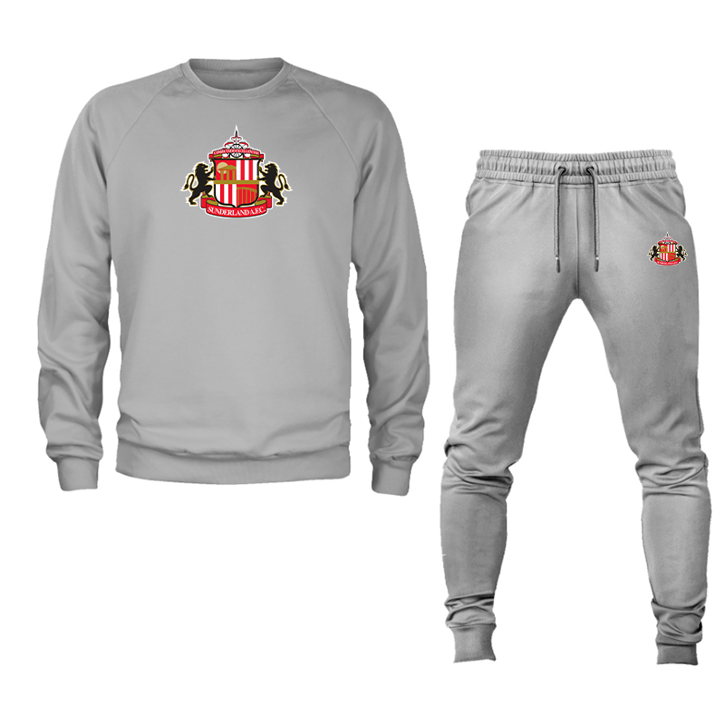 Men's  Sunderland AFC Soccer Crewneck Sweatshirt Joggers Suit